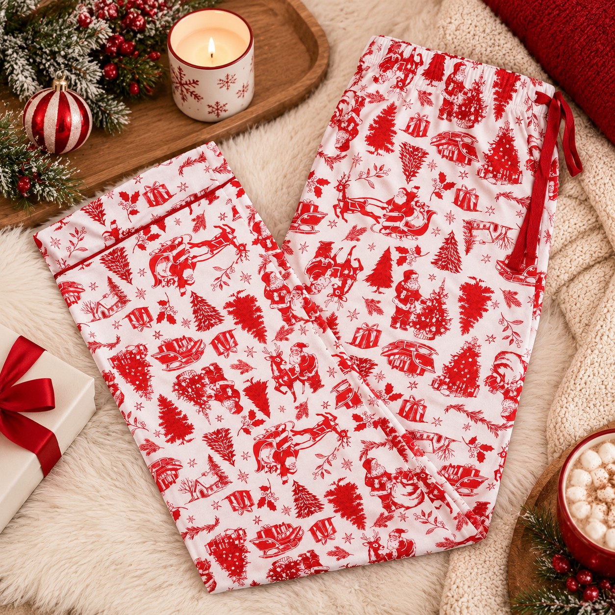 Santa Toile Lounge Pants